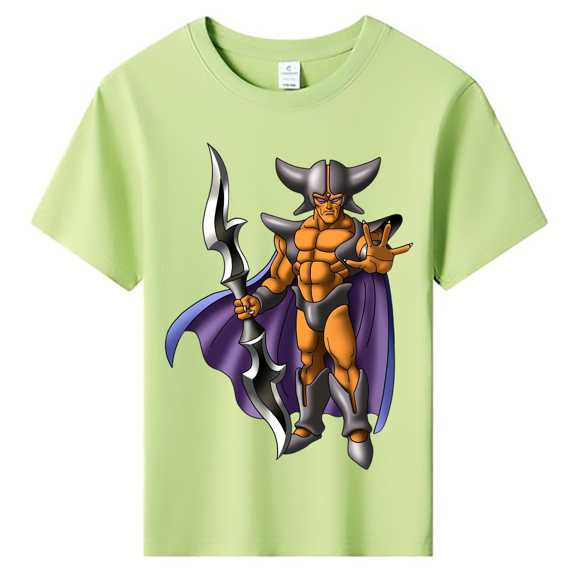 （画像用） ドラゴンクエスト Doragon Kuesuto Dragon Quest 綿100％キッズTシャツ（フロントプリント）
